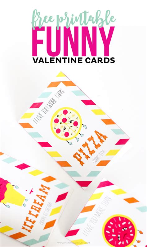 FREE Printable Funny Valentine Cards - Printable Crush