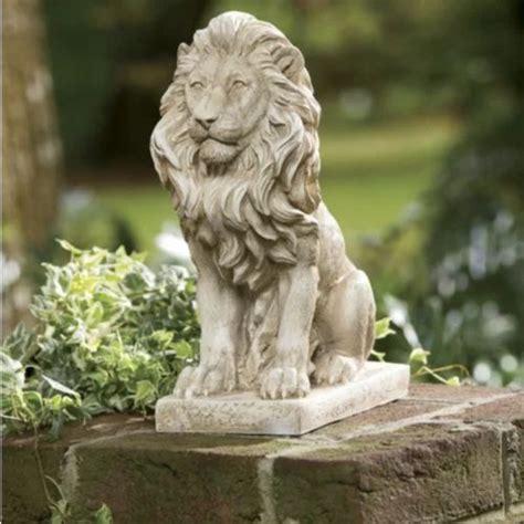 Marble Sitting Lion Statue, For Interior Decor at ₹ 12000/piece in Jaipur | ID: 19406117373