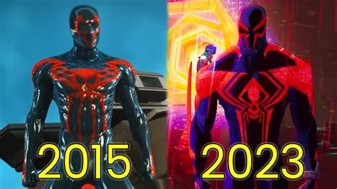 Evolution of Spider-Man 2099 in Movies & TV (2015-2023) - YouTube