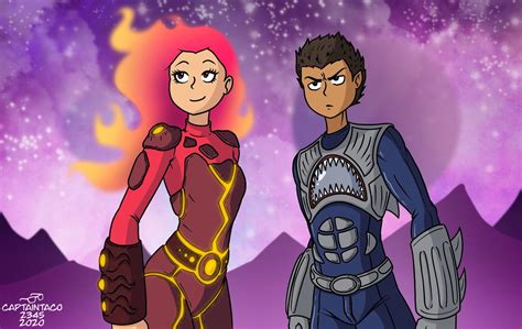 how to draw sharkboy and lavagirl - inverted-cone-fire-pattern