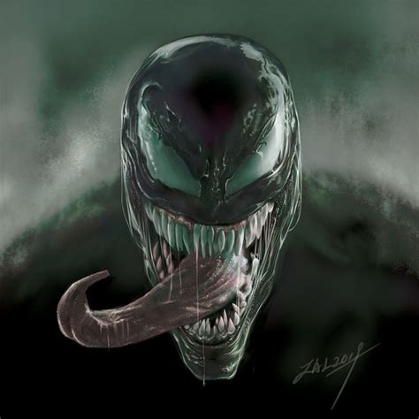 Venom by Zal Artworks | Artwork, Monster characters, Comic art