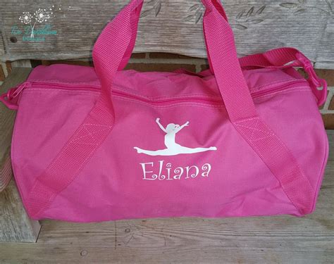 Personalized GYMNASTICS Duffel/gym Bag. Gym Bag Gymnastics - Etsy