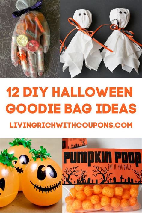 12 DIY Halloween Goodie Bag Ideas | Halloween school treats, Diy halloween treats, Halloween ...