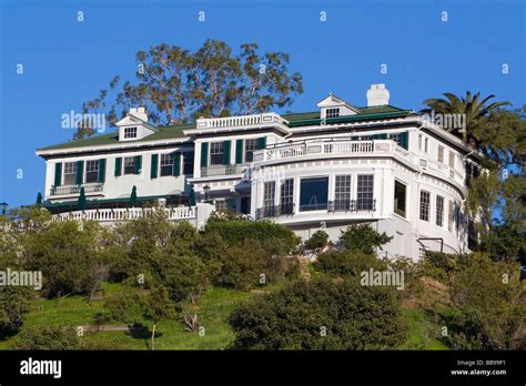 The Wrigley Mansion on Catalina Island California USA Stock Photo: 24176629 - Alamy