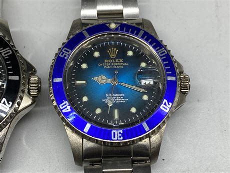 Urban Auctions - 2 QUALITY ROLEX KNOCKOFF WATCHES