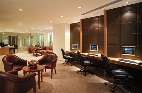 Business Centre Lounge at the China World Hotel in #Beijing | Hotel business center, Hotel ...