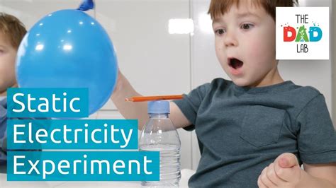 Simple Static Electricity Experiment For Children - YouTube | Electricity experiments, Static ...