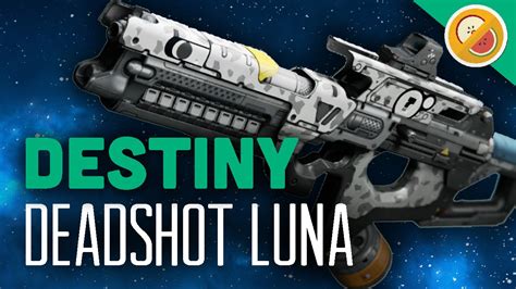 DESTINY Deadshot Luna SR1 Fully Upgraded Legendary Review (Funny Moments) - YouTube