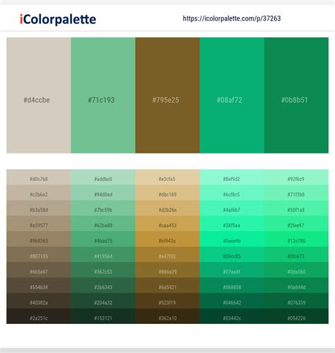 1 Latest Color Schemes with Gossamer And Salem Color tone combinations ...