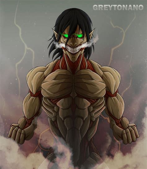 Eren Armored Titan Form by Greytonano on DeviantArt | Titanes anime, Snk, Shingeky