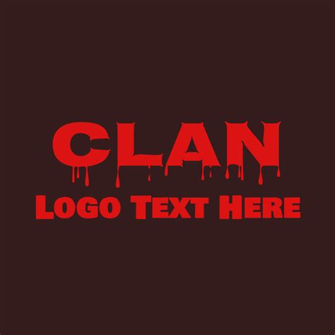 Red Blood Clan Logo | BrandCrowd Logo Maker