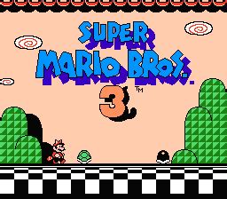 Super Mario Bros. 3 Nintendo Entertainment System (NES) ROM Download ...