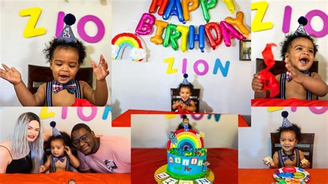 Zion's 1st Birthday Party | Akili & Me Theme - YouTube