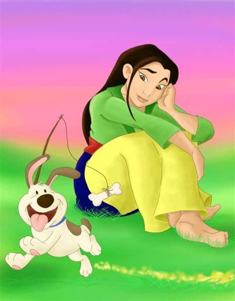 Mulan and Little Brother. by ShimmerStar on DeviantArt