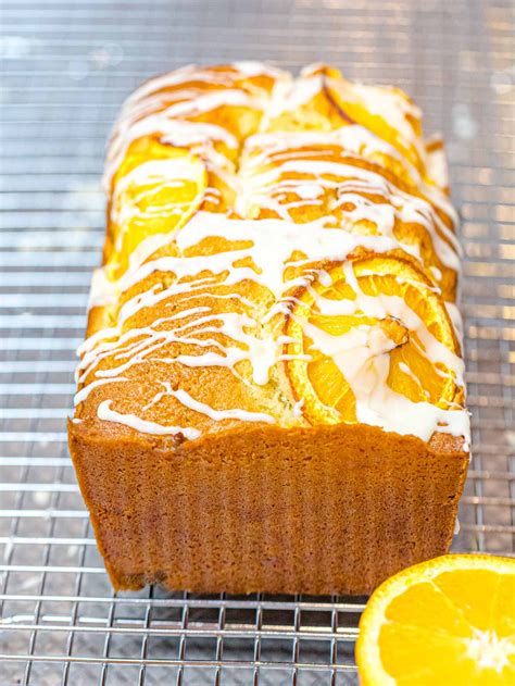 The Best Orange Pound Cake with Glaze | 요리법