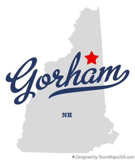 Map of Gorham, NH, New Hampshire