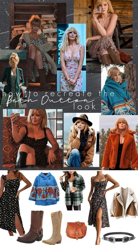 Steal the Look: How to Re-Create Beth Dutton Outfits… in 2023 | Boho ...