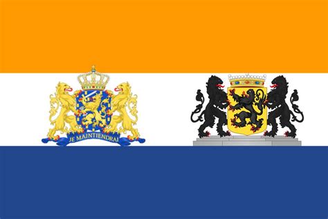 A better flag for the United Kingdom of the Netherlands : r/vexillology