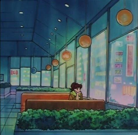 90s Anime City Aesthetic