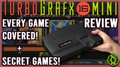 TurboGrafx-16 Mini Review - EVERY GAME Covered + Secret Hidden Games / Extras | Nefarious Wes ...