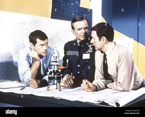 I DREAM OF JEANNIE, (from left): Larry Hagman, Hayden Rorke, Bill Daily, 1965-70 Stock Photo - Alamy