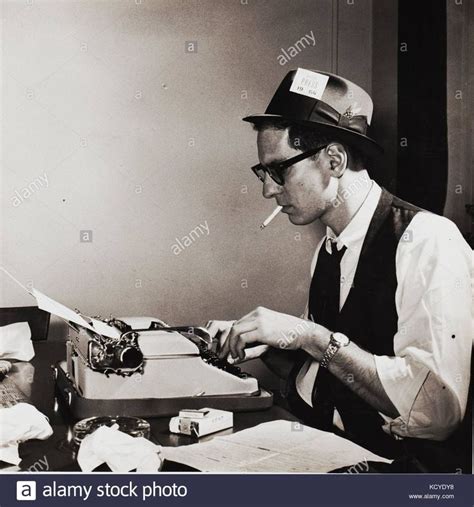 A model posing as a 1950's newspaper reporter with a press pass in Stock Photo: 162872844 ...