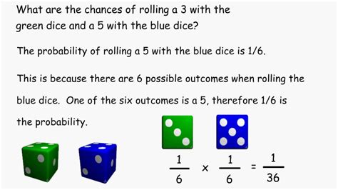 Compound Probability - Rolling Dice - YouTube