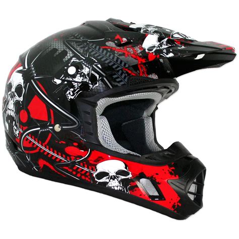 THH TX-12 TX12 #7 MX ENDURO MOTO-X SKULLS ACU GOLD QUAD BIKE MOTOCROSS ...