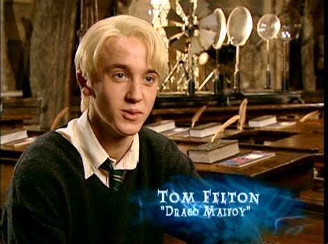 Image - Tom Felton (Draco Malfoy) HP4 screenshot.JPG - Harry Potter Wiki