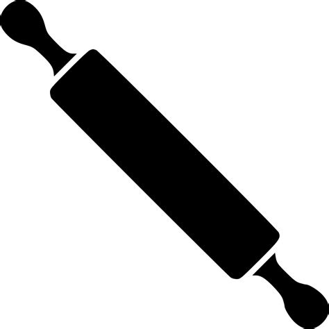 Png File Svg Rolling Pin Vector Free - Clip Art Library