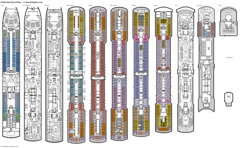 Zuiderdam Deck Plans, Diagrams, Pictures, Video