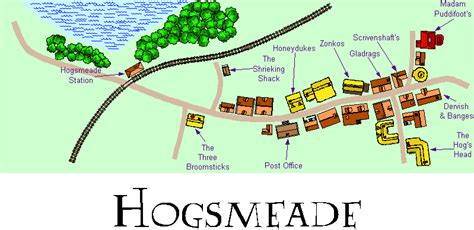 HPL: Atlas: Hogsmeade | Hogsmeade, Harry potter miniatures, Harry ...