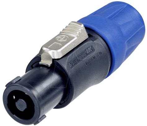 NEUTRIK NL-4FC: Neutrik Speakon connector, 4-pin, screw connection at reichelt elektronik