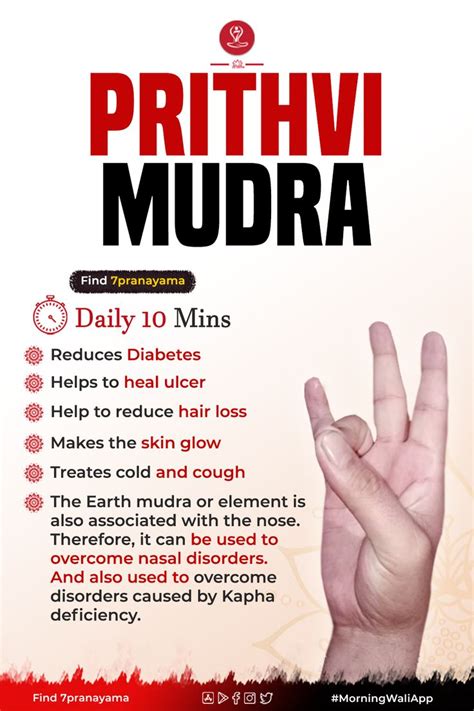 How to do Prithvi Mudra and What are Its benefits? | Mudras, Yoga facts ...