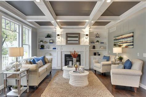 Box Beam Ceiling (Design Ideas) | Beams living room, Ceiling design ...