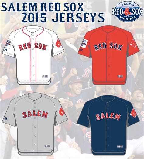 Salem Red Sox unveil new 2015 jerseys | Ballpark Digest