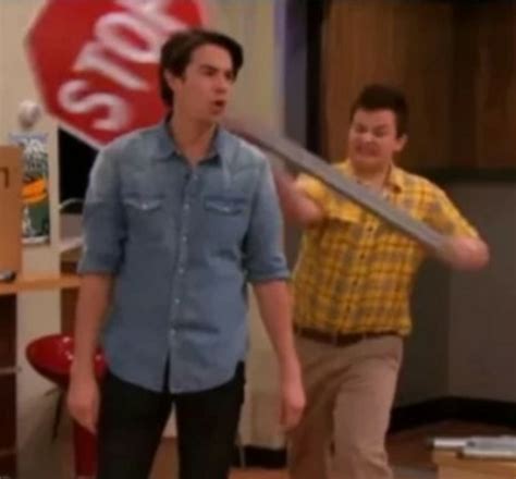 iCarly stop sign Blank Template - Imgflip