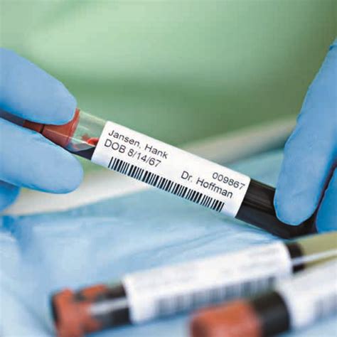 Print Blood Sample Labels on a Dymo LabelWriter