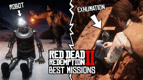 RDR2 - Best Missions! (TOP 5) - YouTube