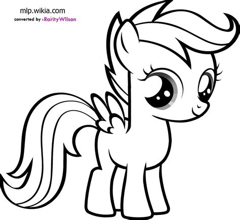 Scootaloo Coloring Pages | Coloring99.com - Coloringkids.org