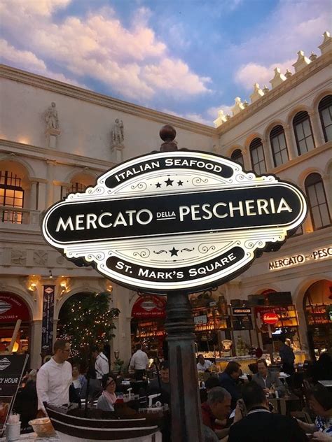 Tasting The Newest Restaurant At The Venetian, Mercato della Pescheria - Vegas - TravelZork