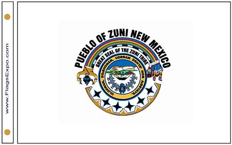 Zuni Pueblo Tribe on New Mexico Flags are offered by FlagsExpo.com in Queens NY