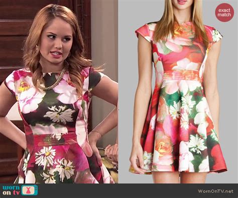 WornOnTV: Jessie’s floral dress on Jessie | Debby Ryan | Clothes and Wardrobe from TV