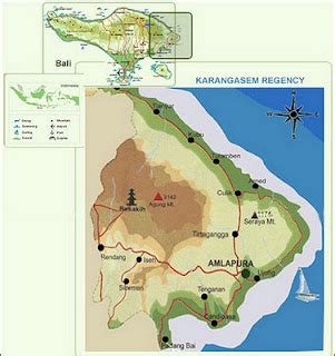 Inilah Nama Kecamatan dan Desa yang Ada Di Kabupaten Karangasem, Bali