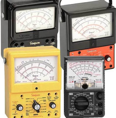 What is An Analog Multimeter and the Advantages | Weschler