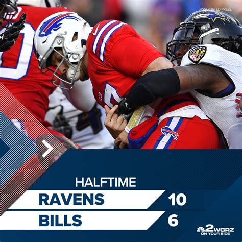 Five plays after Josh Allen's fumble, the Ravens scored the lone touchdown of the first half ...