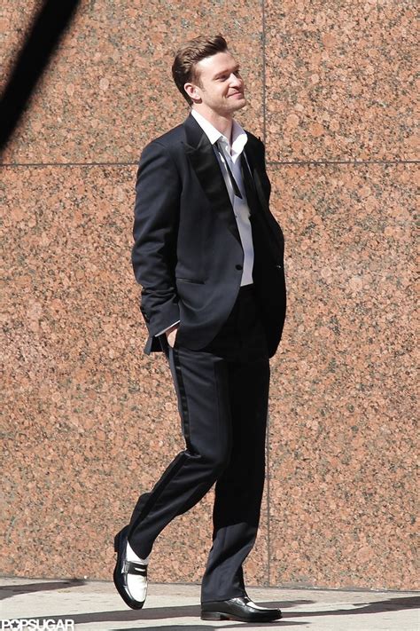 Justin Timberlake on the Set of "Suit & Tie" | POPSUGAR Celebrity