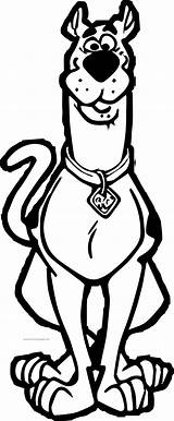 Scooby Doo Coloring Pages Free Printable sketch template