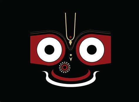 Illustration of Lord Jagannath | Lord jagannath, Indian folk art, Krishna art