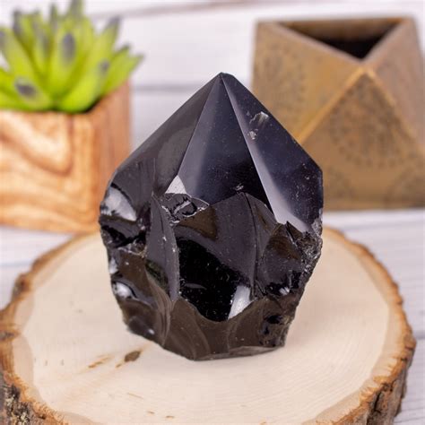 Black Obsidian Point - The Crystal Council